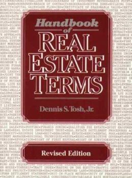 Paperback Handbook of Real Estate Terms Book