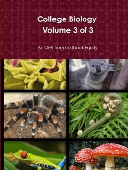 Paperback College Biology Volume 3 of 3 Book