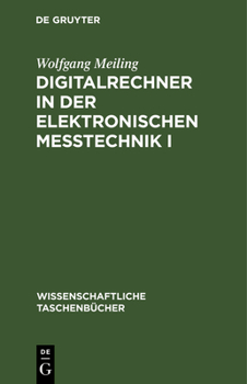 Hardcover Digitalrechner in Der Elektronischen Meßtechnik I [German] Book