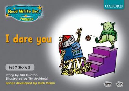 Paperback Read Write Inc. Phonics: Grey Set 7 Storybooks: I Dare You Book