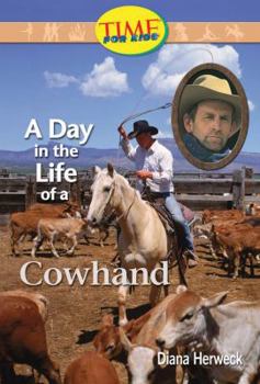 Paperback A Day in the Life of a Cowhand Book