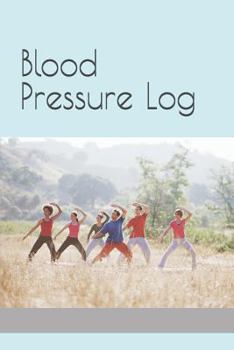 Paperback Blood Pressure Log Book