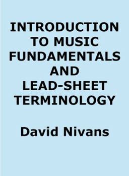 Paperback Introduction to Music Fundamentals and Lead-Sheet Terminology Book