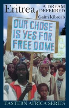 Hardcover Eritrea: A Dream Deferred Book