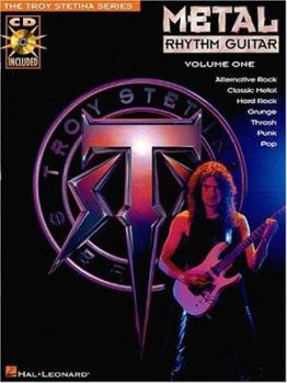Paperback Metal Rhythm Guitar Vol. 1 (Bk/Online Audio) [With CD] Book