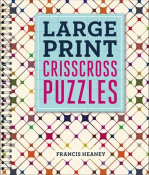 Paperback Large Print Crisscross Puzzles [Large Print] Book