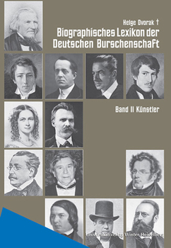 Hardcover Biographisches Lexikon Der Deutschen Burschenschaft / Band II: Kunstler [German] Book