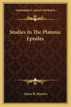 Paperback Studies In The Platonic Epistles Book