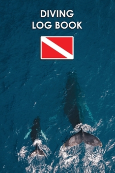 Paperback Diving log book: Scuba diving diver's logbook Book