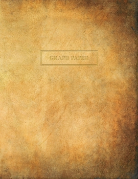 Graph Paper: Executive Style Composition Notebook - Vintage Tan Leather Style, Softcover | 8.5 x 11 - 100 pages (Office Essentials)