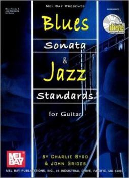Paperback Blues Sonata and Jazz Standards for Guitar Book