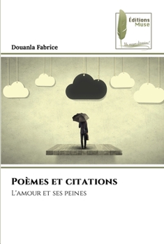 Paperback Poèmes et citations [French] Book