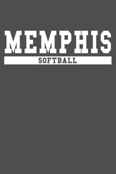 Memphis Softball: American Campus Sport Lined Journal Notebook