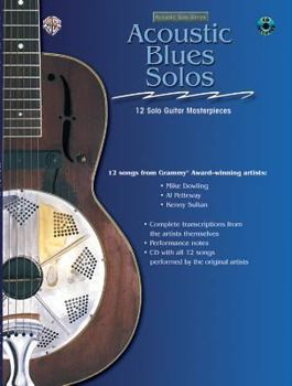 Paperback Acoustic Masterclass: Acoustic Blues Solos, Book & CD Book