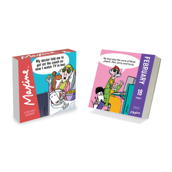 Calendar Cal 2022- Maxine Daily Desktop Book