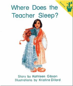 Paperback Early Reader: Where Does the Teacher Sleep? Book