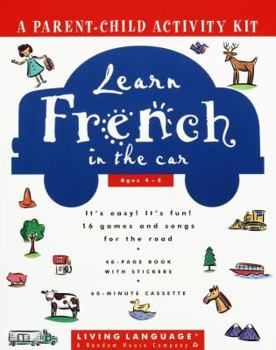 Audio Cassette LL Learn French in the Car [With Page and 60-Minute] Book