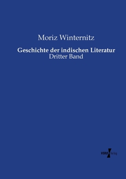 Paperback Geschichte der indischen Literatur: Dritter Band [German] Book