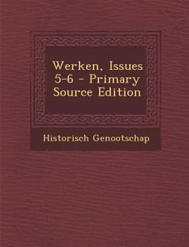 Paperback Werken, Issues 5-6 [Dutch] Book