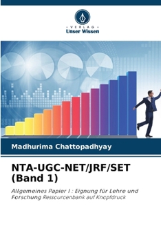 Paperback NTA-UGC-NET/JRF/SET (Band 1) [German] Book