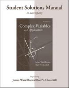 Paperback Student's Solutions Manual to Accompany Complex Variables and Applications Book