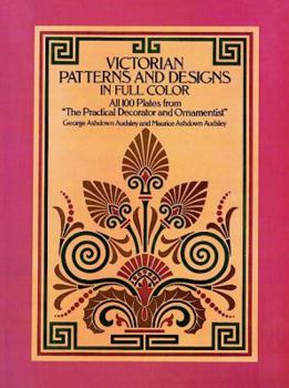 Paperback Victorian Patterns and Designs in Full Color Book