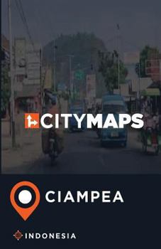 Paperback City Maps Ciampea Indonesia Book