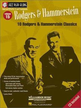 Rodgers & Hammerstein: 10 Rodgers & Hammerstein Classics - Book #15 of the Jazz Play-Along