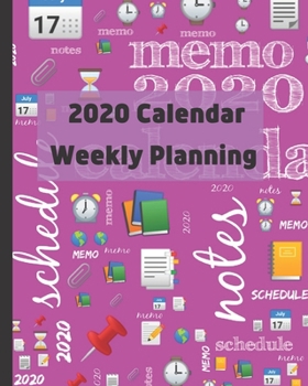 Paperback 2020 Calendar: Weekly planning Book