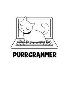 Paperback Notizbuch: Katze Programmierer Fell Computer Nerd Geschenk 120 Seiten, 6X9 (Ca. A5), Blanko / Skizzen [German] Book