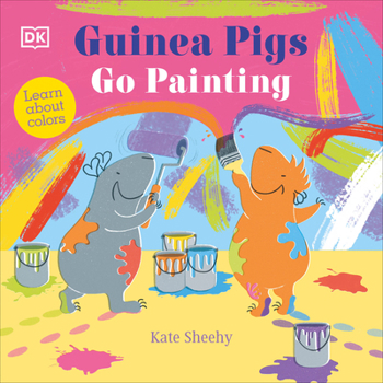 Board book Guinea Pigs Go Painting: Learn Your Colors Book