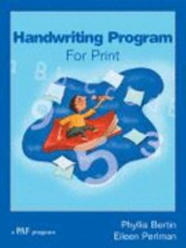 Paperback Handwriting Program For Print Book