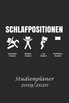 Architektur Student Studienplaner 2019/2020: Studienplaner für Architektur Student perfekt als Architektur Student Geschenk 6x9 DIN A5 170 seiten (German Edition)