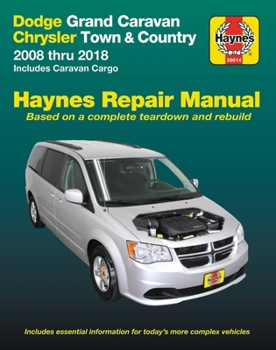 Paperback Dodge Grand Caravan & Chrysler Town & Country 2008-18 Including Caravan Cargo Book