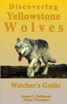 Paperback Discovering Yellowstone Wolves: Watcher's Guide Book