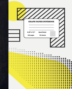 Paperback Graph Paper Notebook Quad Ruled 5x5: Geometry and Earth Science - Composition Notebook for Girls Boys Students - cute Notebook for College School - Ge Book