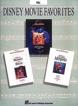 Paperback Disney Movie Favorites: Viola Instrumental Solos Book