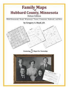 Paperback Family Maps of Hubbard County, Minnesota Book
