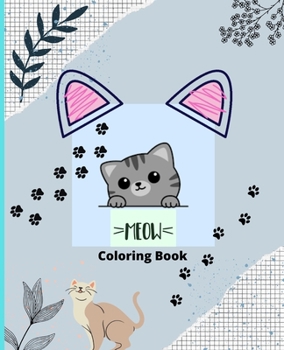 Paperback Cat Coloring Book