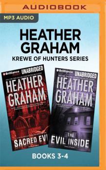 MP3 CD Heather Graham Krewe of Hunters Series: Books 3-4: Sacred Evil & the Evil Inside Book