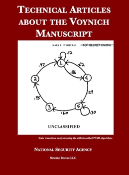 Hardcover Technical Articles about the Voynich Manuscript Book