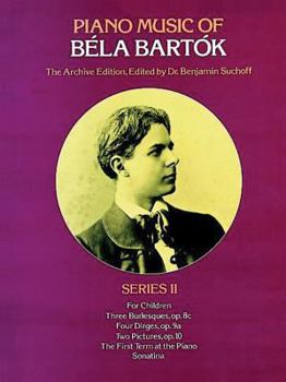 Paperback Piano Music of Béla Bartók, Series II Book