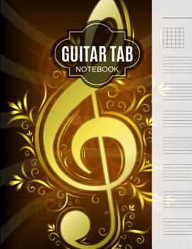 Paperback Guitar Tab Notebook Book