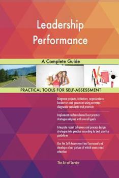 Paperback Leadership Performance A Complete Guide Book