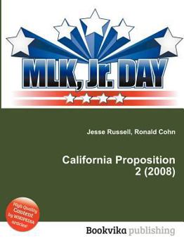 Paperback California Proposition 2 (2008) Book