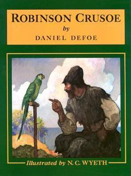Hardcover Robinson Crusoe (Scribner's Illustrated Classics) Book
