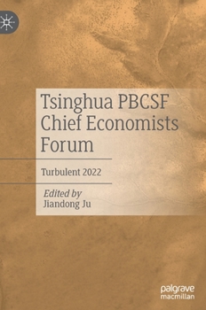 Hardcover Tsinghua Pbcsf Chief Economists Forum: Turbulent 2022 Book