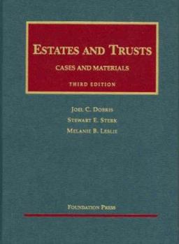 Hardcover Estates and Trusts: Cases and Materials Book