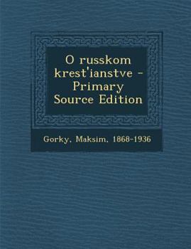 Paperback O Russkom Krest'ianstve [Russian] Book