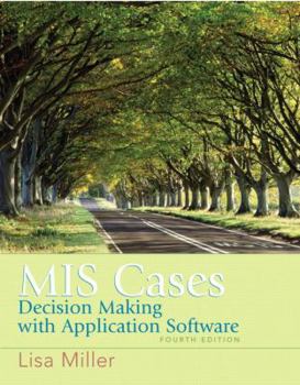 Paperback MIS Cases: Decision Making Wih Application Software Book